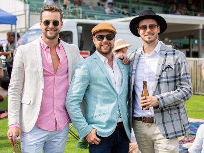 Lads at the races
